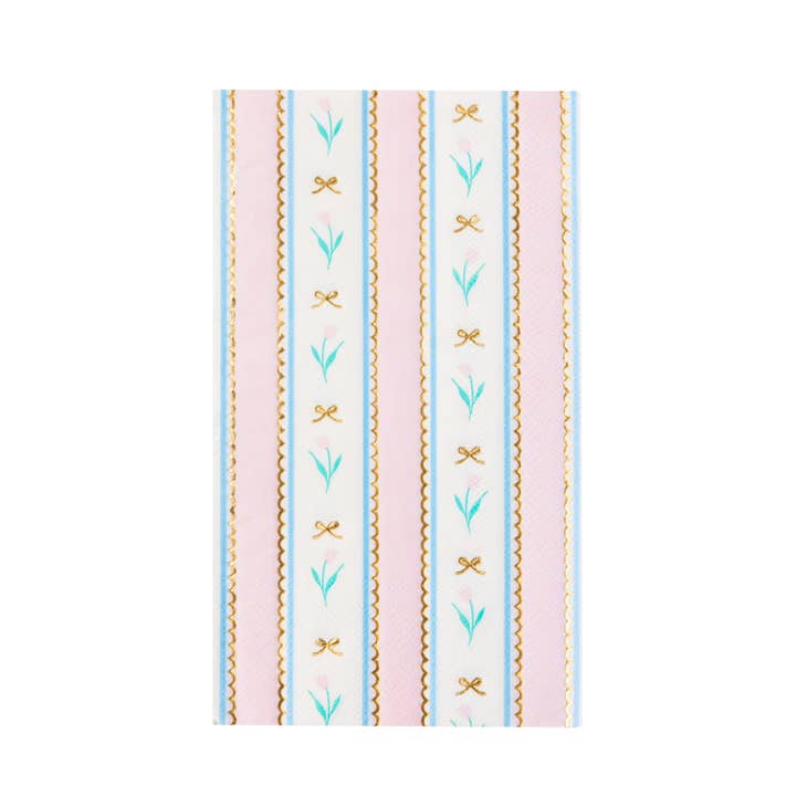 SPRING TULIP GUEST TOWELS for wholesale by Bonjour Fête