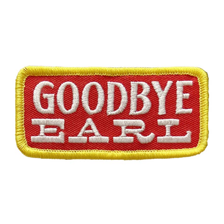 Goodbye Earl Patch for wholesale by NW Corner Goods