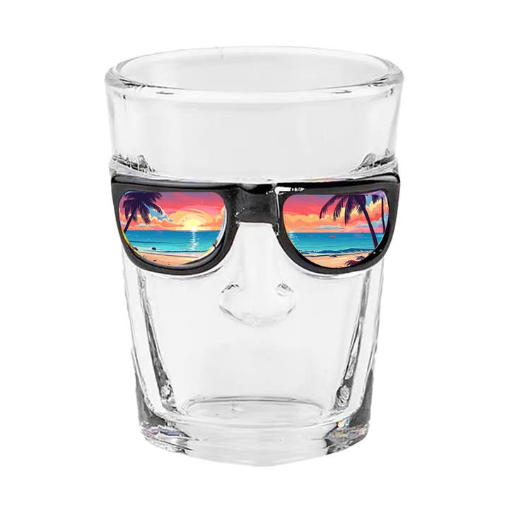 Sunglasses Shot Glass for wholesale by Sea Creations