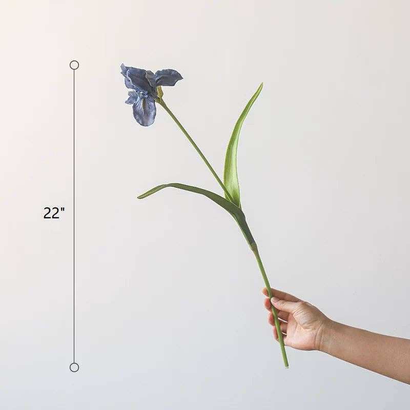 Rustic Reach - Wholesale Artificial Flowers - Silk Iris Flower 22" Tall8