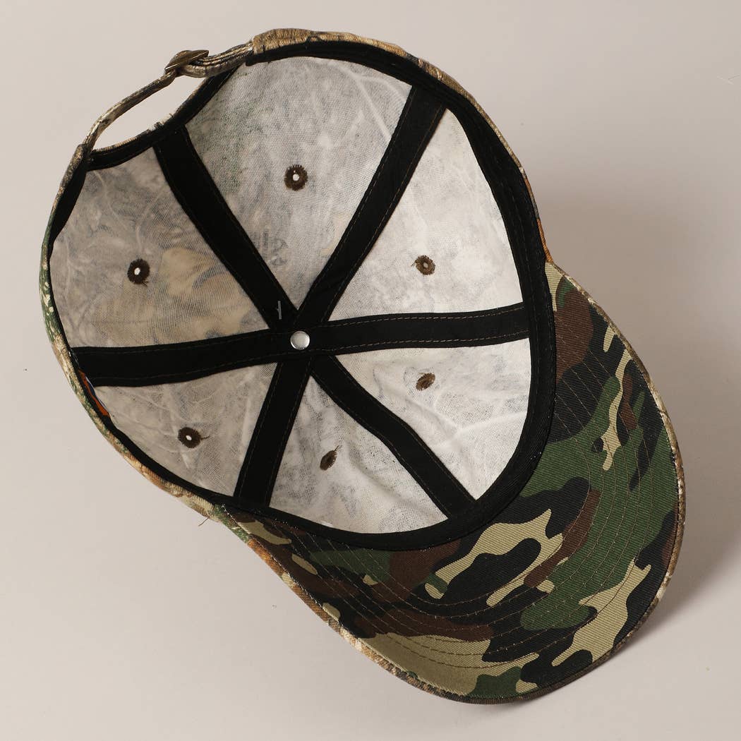 Fashion City - Wholesale Baseball Cap - Unisex - Camouflage Print Outdoor Baseball Cap10