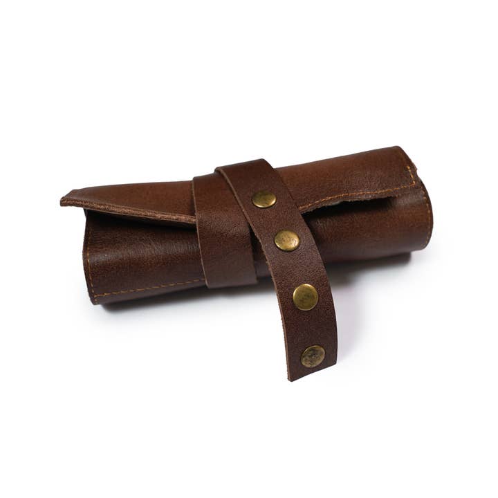 The Master Tanners - Wholesale Watch Band/Strap - Men's - Leather Watch Roll Case 3-Slot Travel Watch Case Gift1