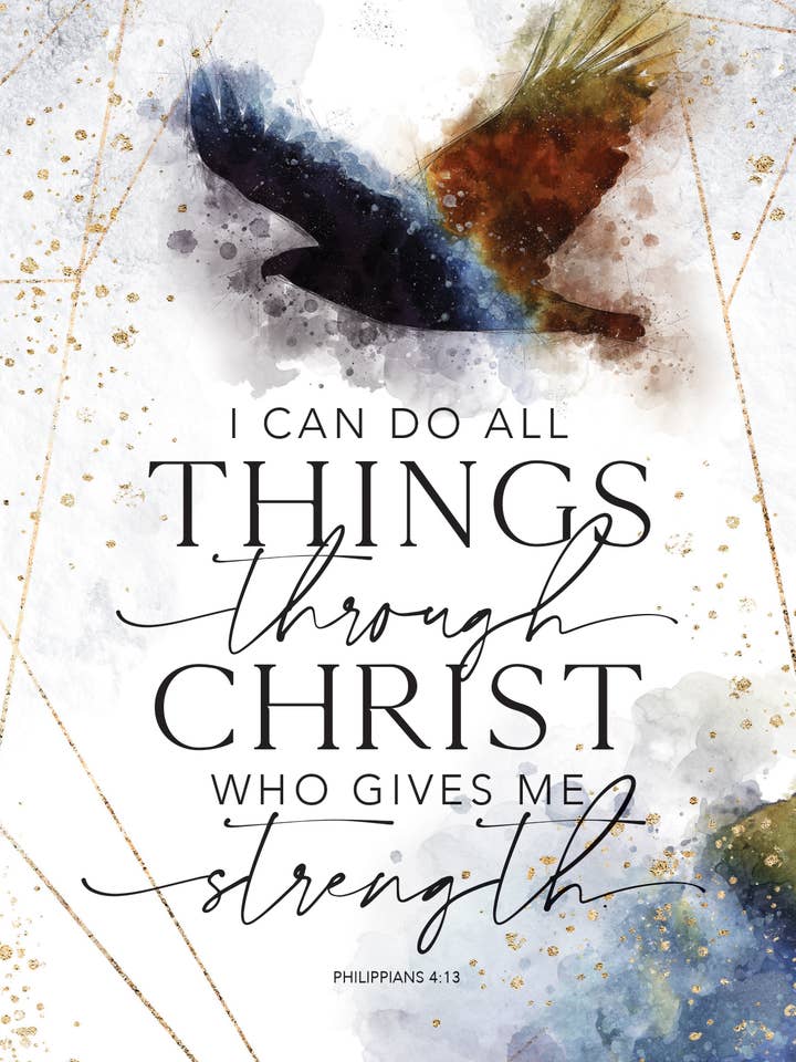 Placca in legno con scritta «I Can Do All Things — Heaven Sent», 6 x 9 per la vendita all'ingrosso da parte di Dexsa