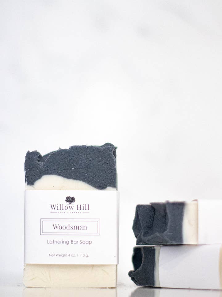 Skogsman Bar Tvål för wholesale av Willow Hill Soap Company