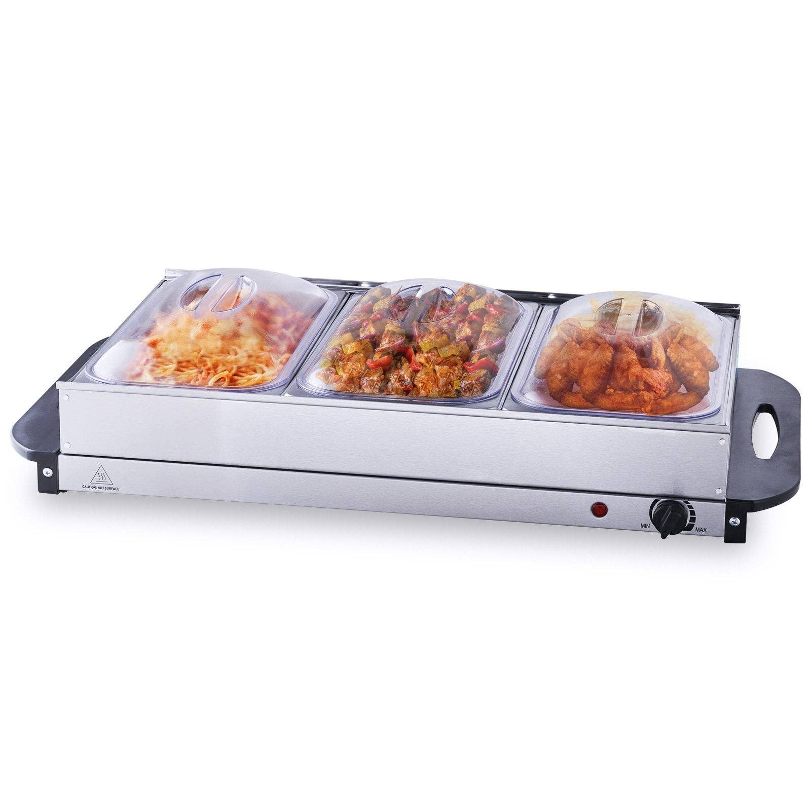 BlakOutlet - Wholesale Kitchen Appliance - Electric Buffet Server & Food Warmer, 25.6" x 15"0