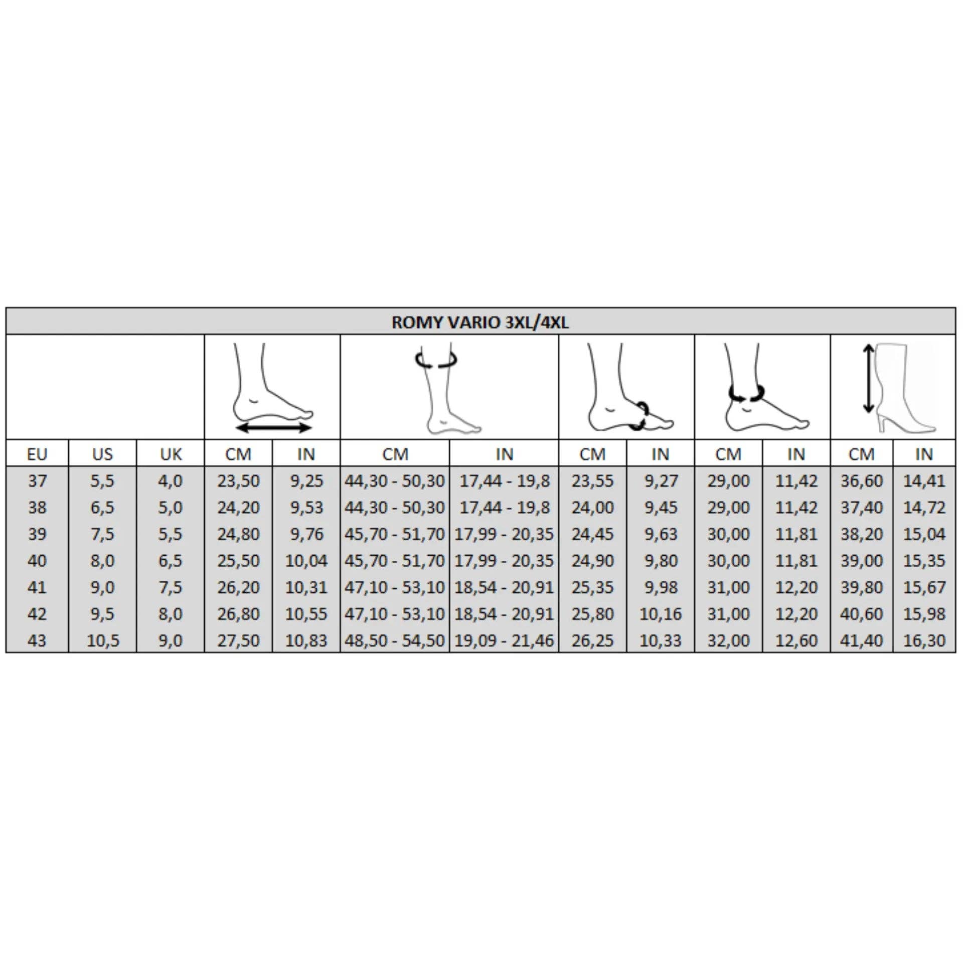 Gabylou - Wholesale Boots - Women's - Wide Calf Boots 3XL - Romy Model14