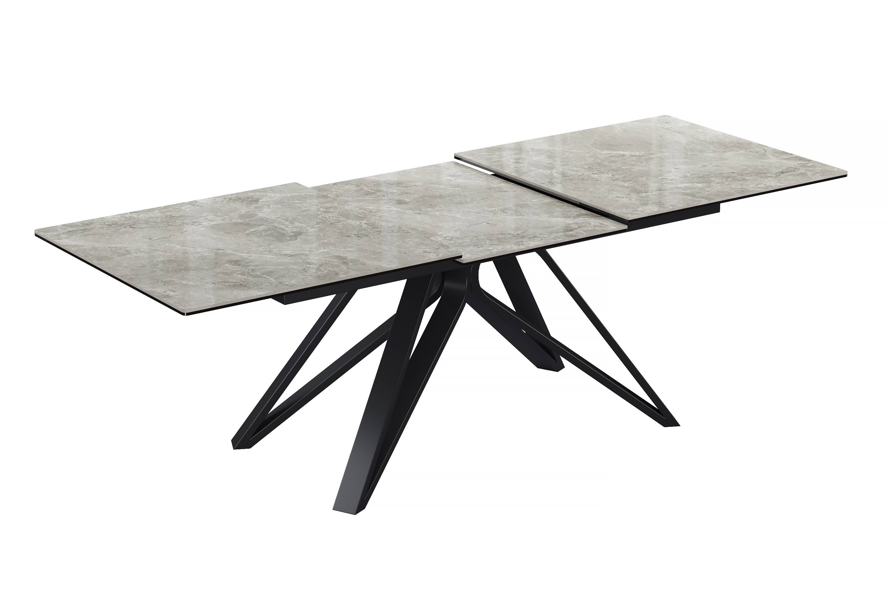 Amari Casa - Vente Tables d'appoint - Table à manger extensible en céramique Cartier1