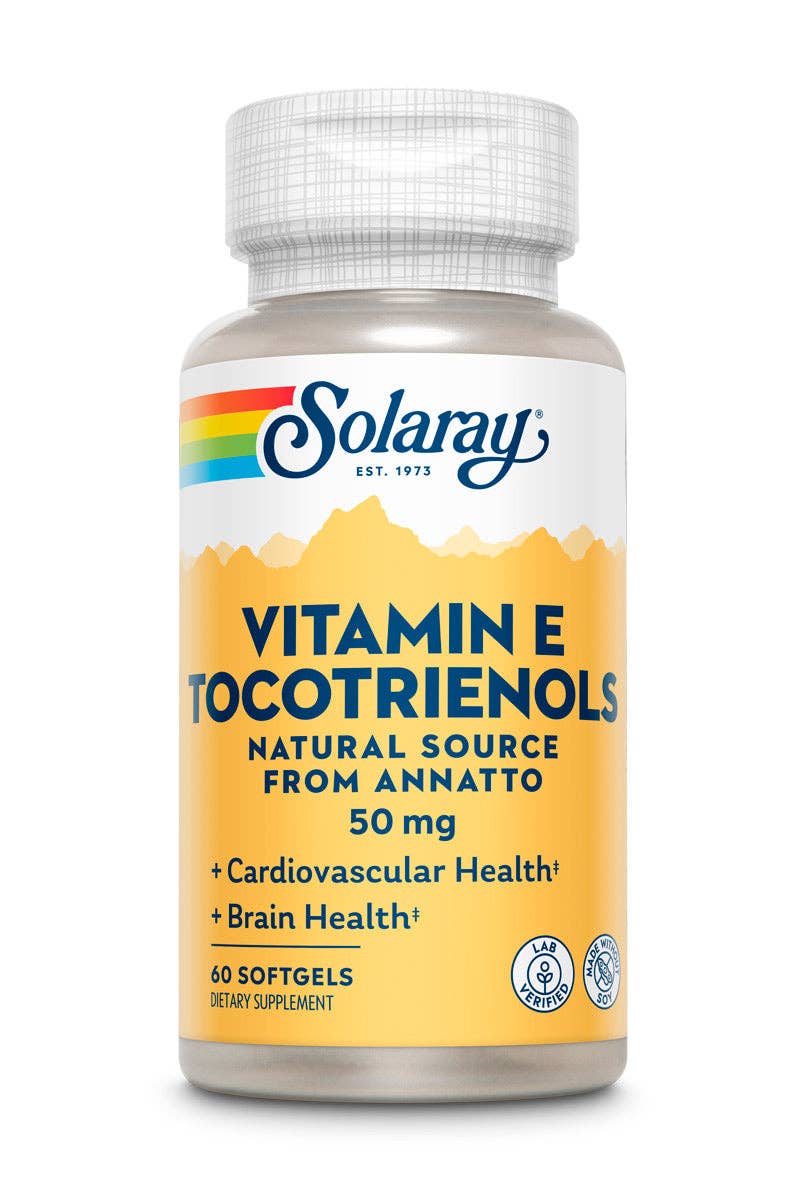 Solaray - Wholesale Oral Supplement/Vitamin - Vit E Tocotrienols, Annatto 50mg0