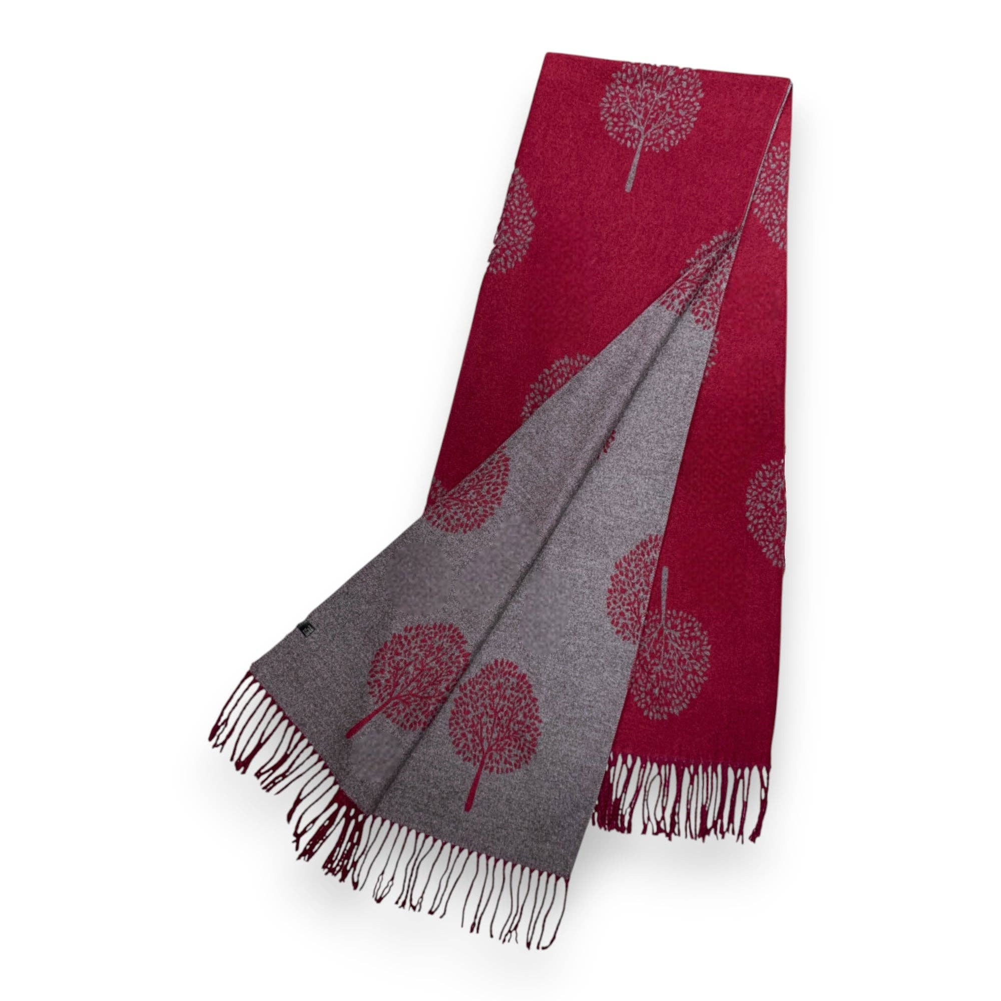 Lili Scarves (US Duty Free) – wholesale Scarf – Women's – Tree of Life Print Cashmere Blend Winter Scarf12
