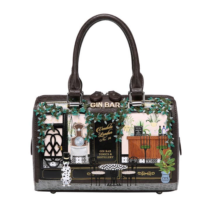 Speedy Bowler Vendula Gin Bar Motiv for engroshandel hos Vendula London Ltd