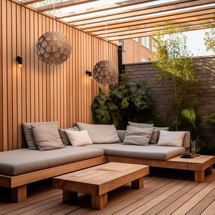 Stella Nova Outdoor Pendent Light - Dewdrop 18" Copper for wholesale by Allsop Home & Garden