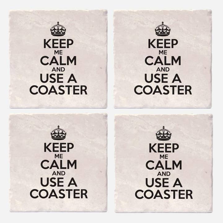 Versatile Coasters Canada - Wholesale Coasters - Keep Calm Coasters4