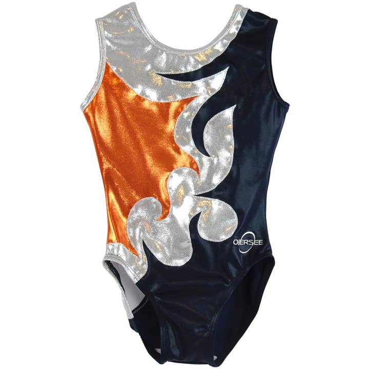 Justaucorps de gymnastique pour fille - Mia Navy pour la vente par Obersee