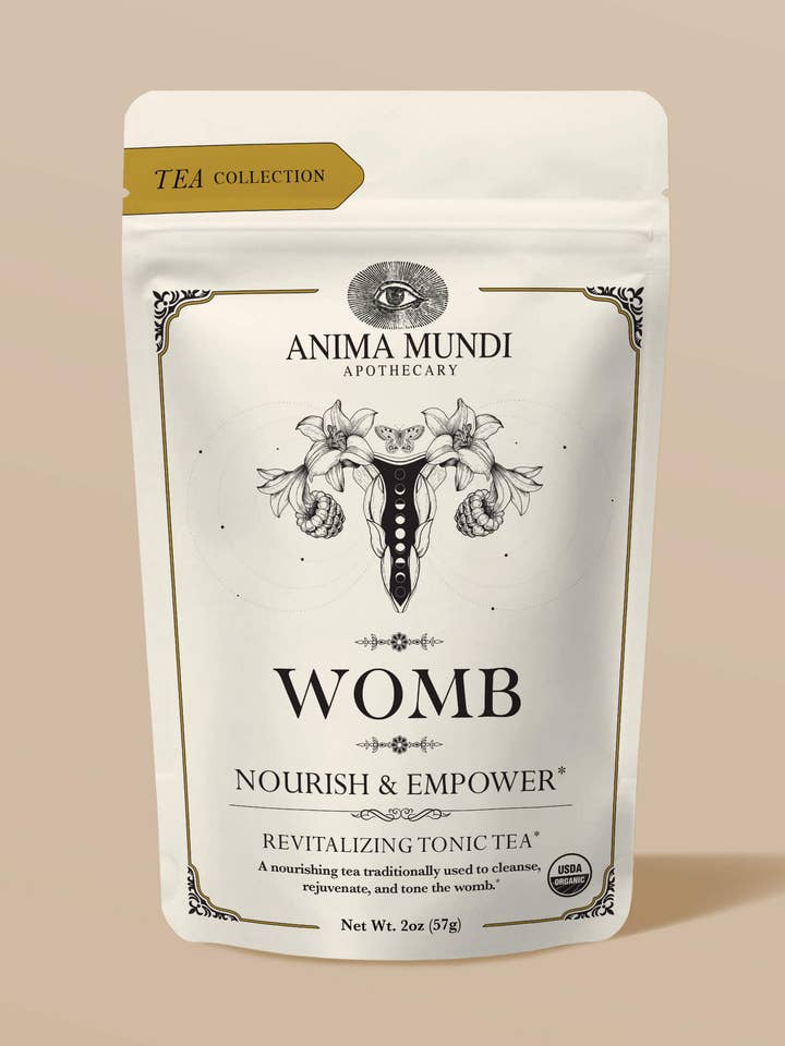 WOMB Tea | Nourish + Empower for wholesale by Anima Mundi Apothecary