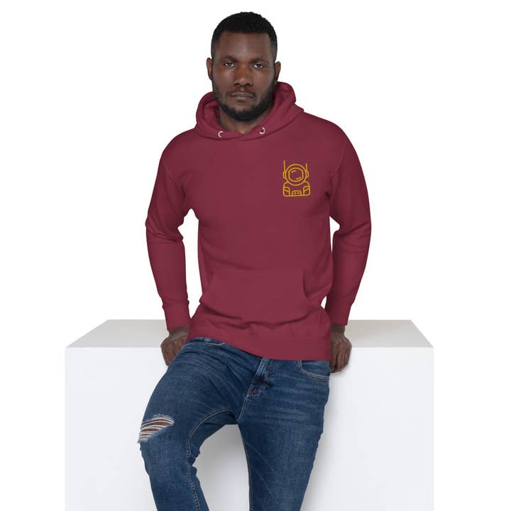 SulleTehty.com | MadeForYou.com - Wholesale Hoodie - Men's - "Astronautti" miesten huppari16