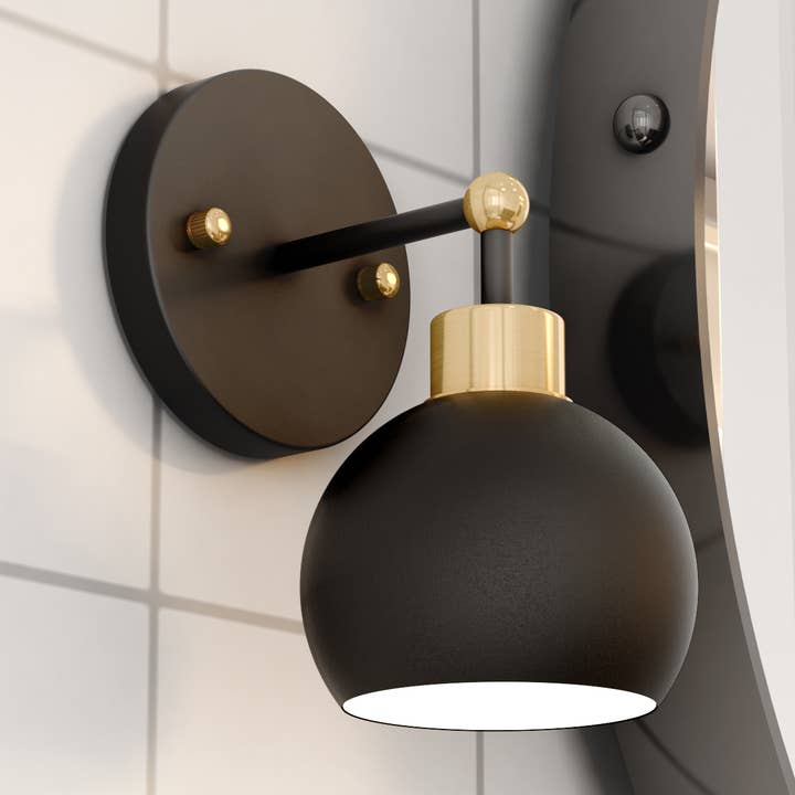 1 Light Dimmbare Badezimmer-Waschtisch-Wandleuchte für den Großhandel von Oroma Home