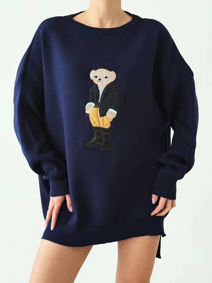 Lady Polo Bear Sweaters for wholesale by Anaz