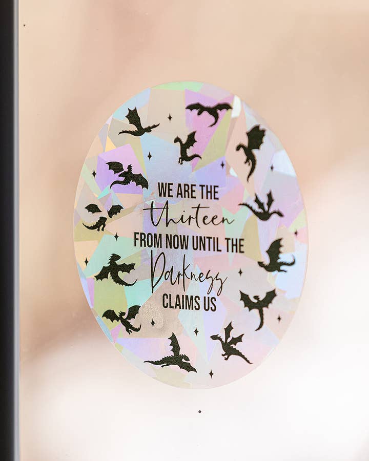 The Thirteen Suncatcher Rainbow Prism Window Decal | TOG SJM for wholesale by zoo&roo