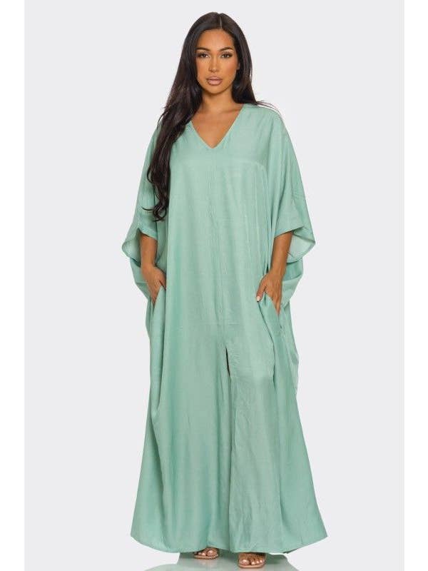 J2 FASHION - Wholesale Kaftan - Women's - Flowy Maxi Kaftan Dress4