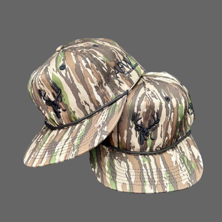 Chapéu de Corda Velha Realtree Original com Design de Veado por atacado de American Flyway Waterfowl