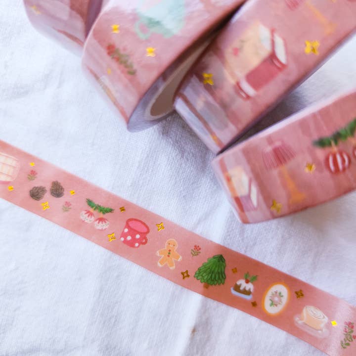 Full Bloom and Co. - Wholesale Washi Tape - Christmas Foiled Washi Tape
