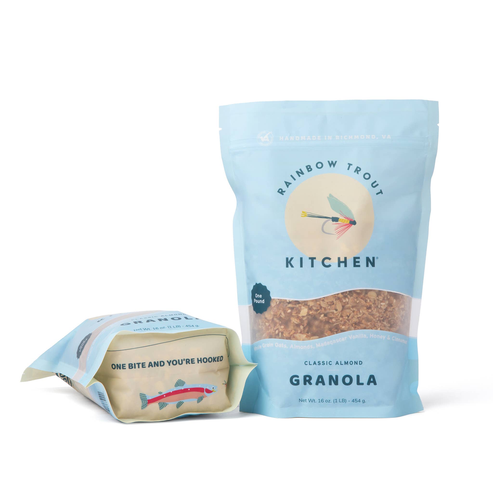Rainbow Trout Kitchen - Wholesale Granola - Rainbow Trout Kitchen Classic Granola, 16 oz.1