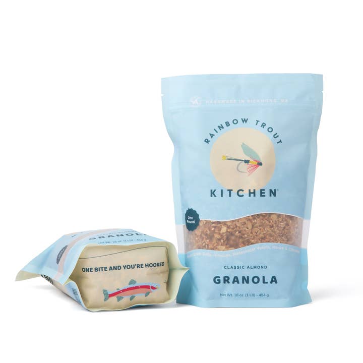 Rainbow Trout Kitchen - Wholesale Granola - Rainbow Trout Kitchen Classic Granola, 16 oz.1