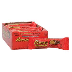 I Got Your Candy - Wholesale Chocolate Bar - Reese's Nutrageous Candy Bar 1.66oz - 18ct1