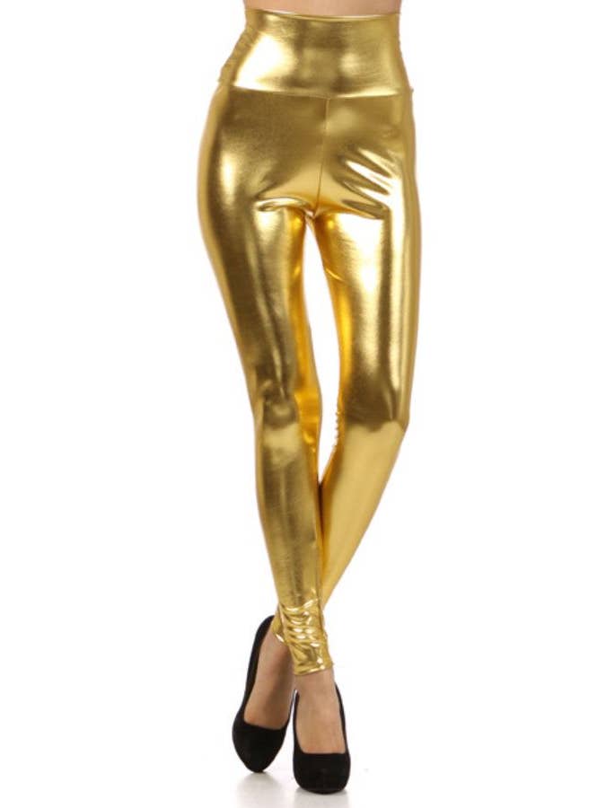 Black Pearl Clothing - Wholesale Leggings - Dames - Legging van kunstleer met hoge taille6