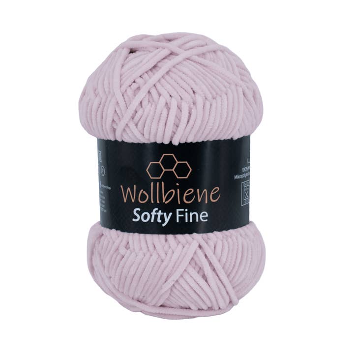Wollbiene - Wholesale Knitting/Crochet Supplies - Wool Bee Softy Fine Chenille Wool 100g2