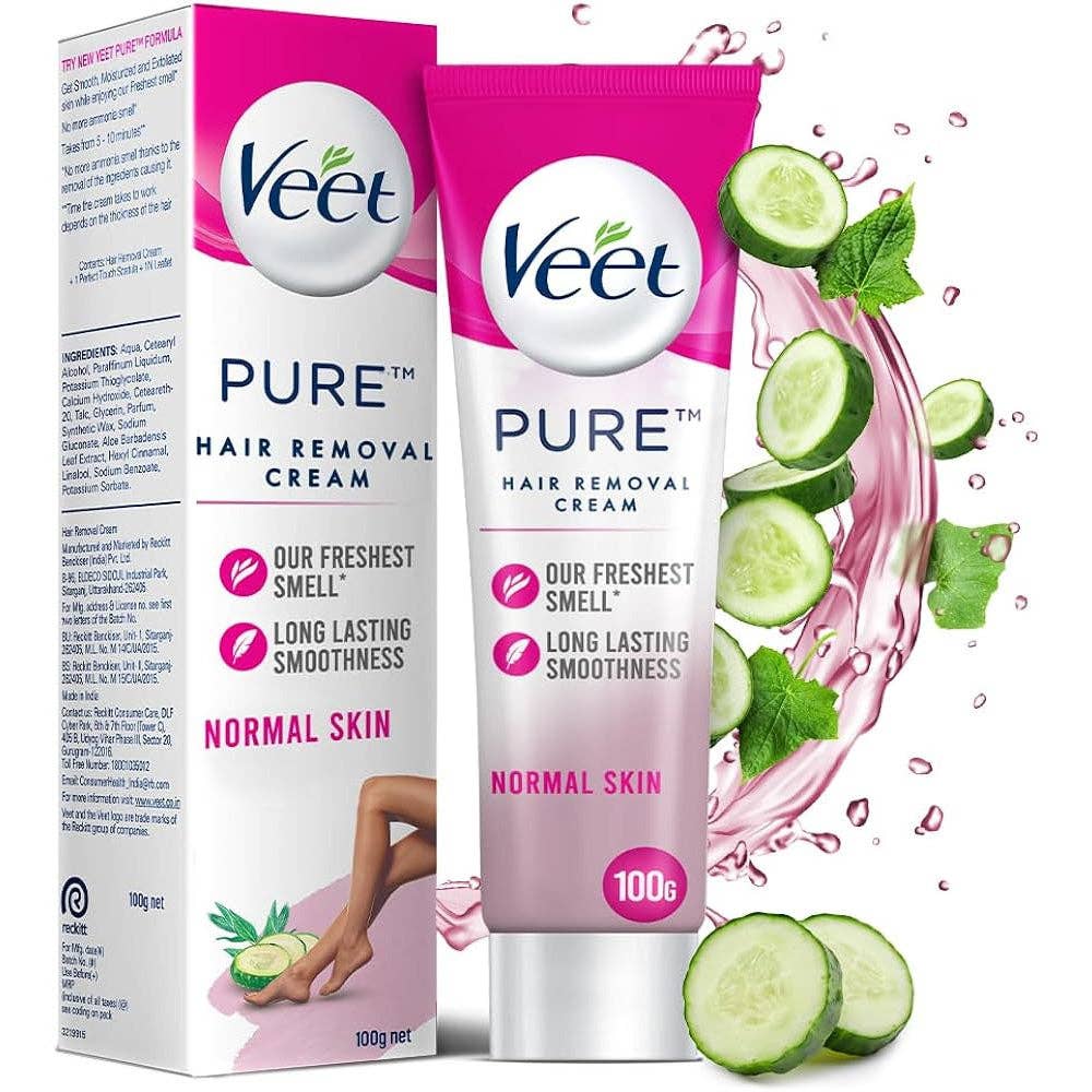 KT Supply - Wholesale Body Hair Removal Product - Veet Hair Removal Cream, Normal Skin, 100ml, 3.38 oz0
