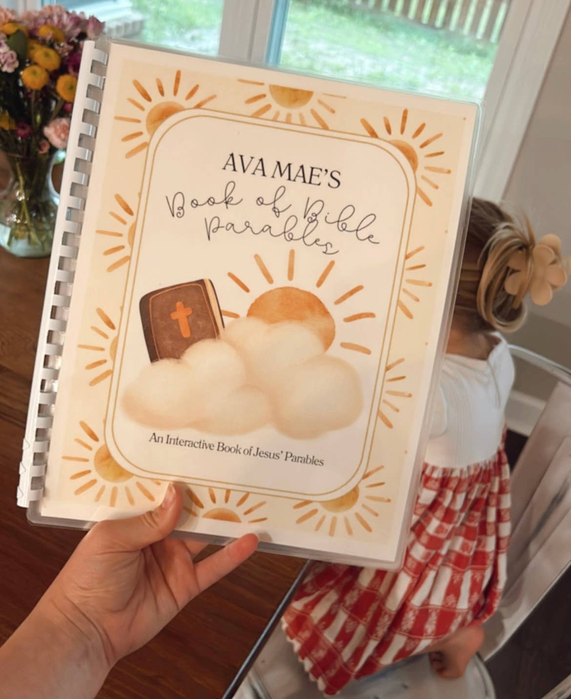 Sonshine Book Co - Vente Livre de coloriage et d'activités pour enfants et bébés - Livre d’activités avec paraboles de Jésus - Livre interactif à spirale2