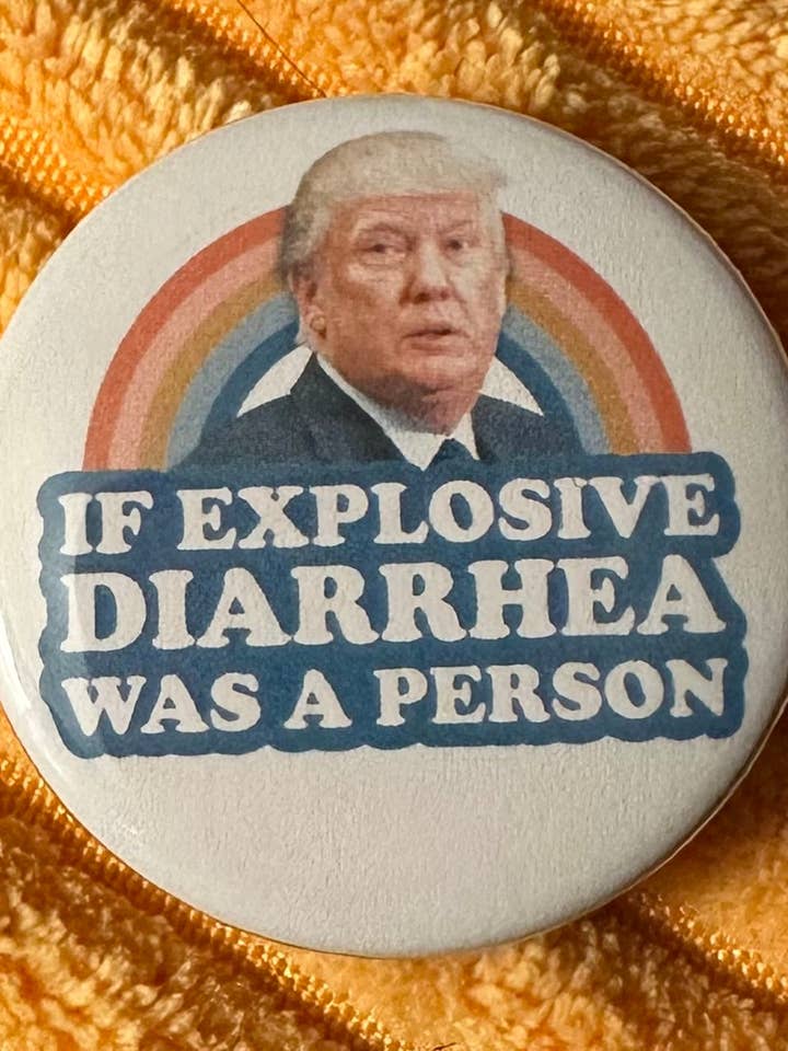 If Explosive Diarrhea Was A Person Button for wholesale by Hilarious Humanitarian