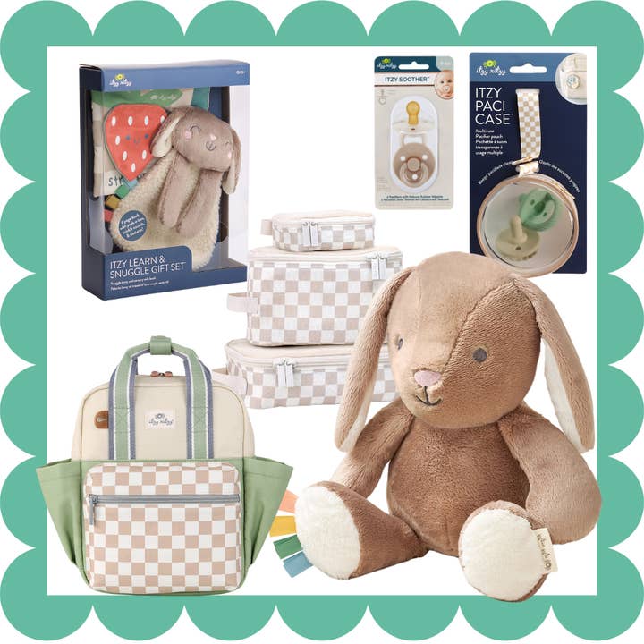 Itzy Ritzy - Wholesale Stuffed/Plush Toy - Kids & Baby - *NEW* Bouncin' around with Billie the Bunny - Plush Bundle0