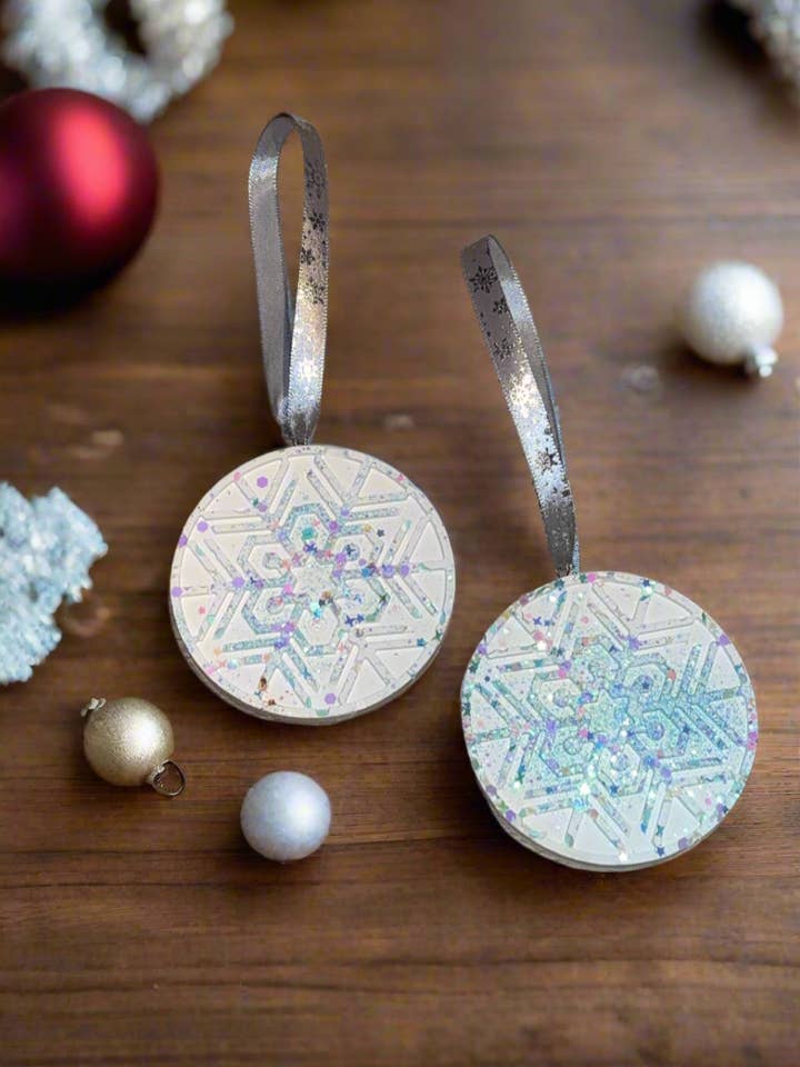 Handcrafted Snowflake Christmas Ornaments – Add Sparkle to Your Tree! for wholesale by Mystic Creations