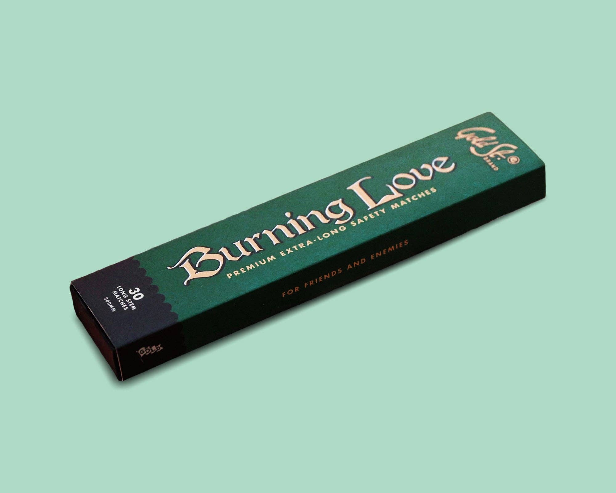 Gold St. Press - Wholesale Matches - Burning Love Extra Long Match Sticks