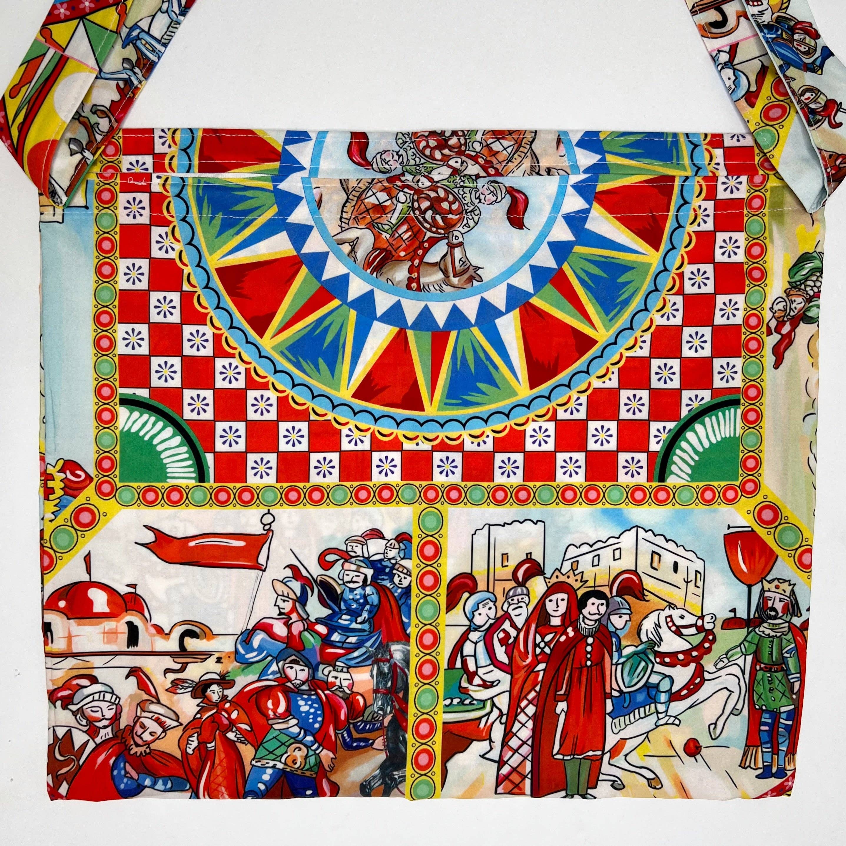 Oriana Lamarca Designs - Wholesale Tote Bag - Women's - Lilliana Sicilian Print Pochette0