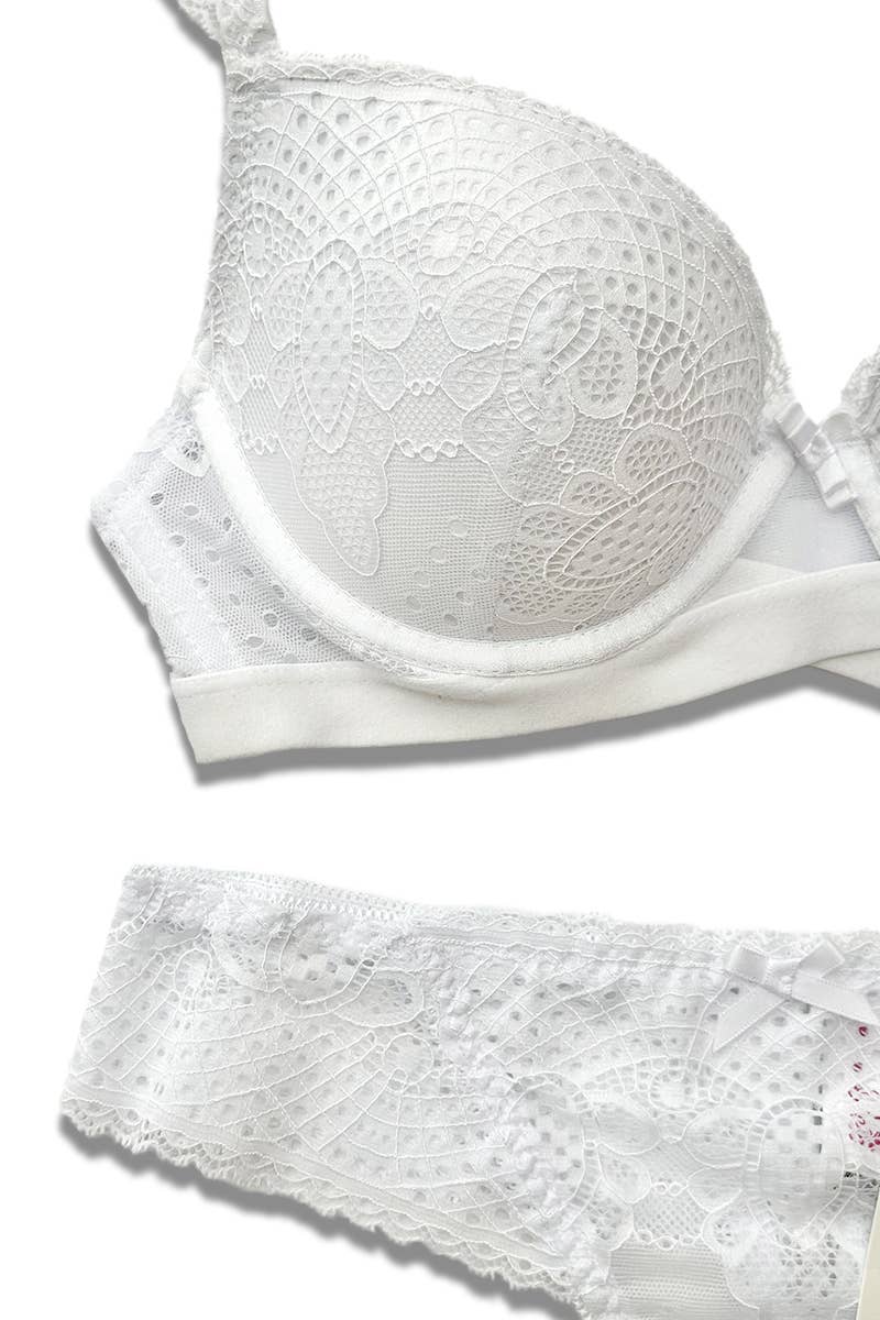 Belle Com'Elle - Vente Ensemble de lingerie – femme - Ensemble Soutien-gorge + String Bonnet B / AZ1701210