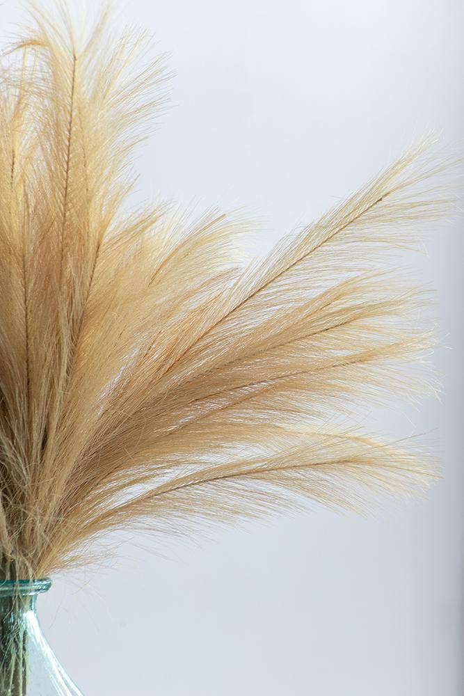 A&B Home Group Inc. - Wholesale Artificial Plant - 8x1x31.5"H 3pc/Bag Taupe Pampas Grass Bouquet5