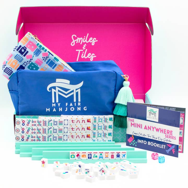MINI TRAVEL MAHJONG | Mini Anywhere Series | White and other Purchase Wholesale mahjong. Free Returns & Net 60 Terms on Faire trending on Faire.