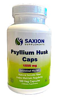 Saxion Supplements - Wholesale Oral Supplement/Vitamin - Psyllium Husk Capsules