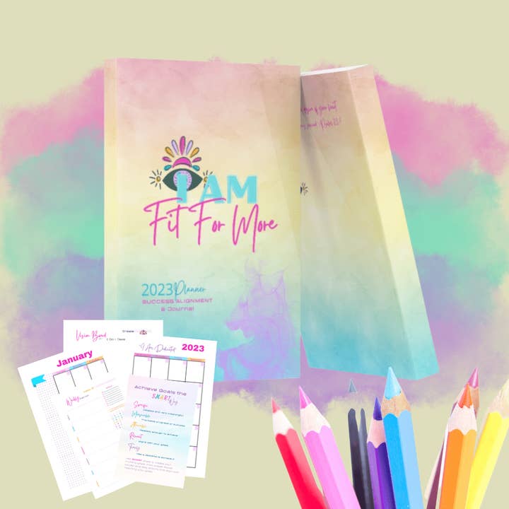 Pianificatore di allineamento del successo 2023: Chakra Vibes per la vendita all'ingrosso da parte di Fit For More Store