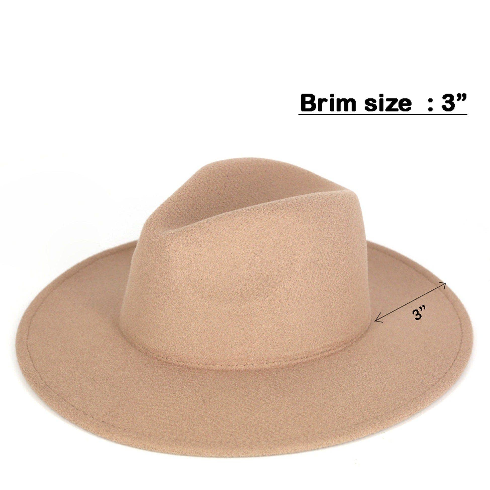 MiMi Wholesale - Wholesale Fedora - Women's - MH0125 Leslie Felt Panama Hat0