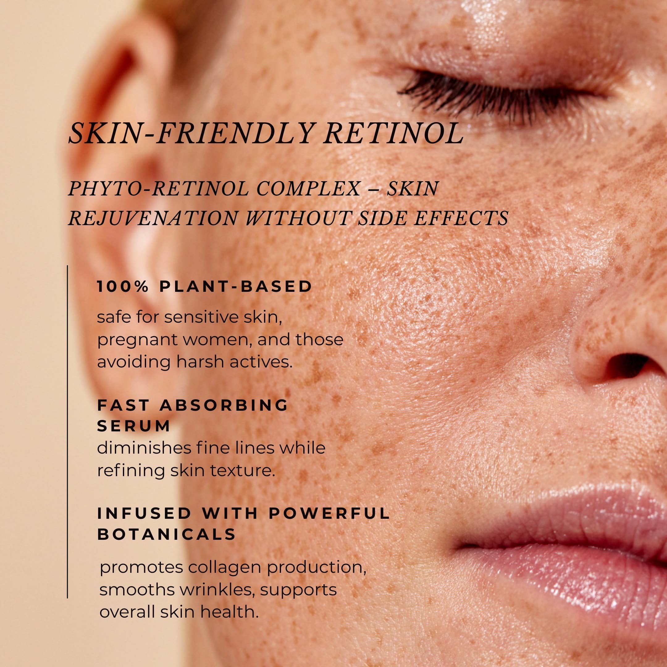 SENSITIVE SKIN Brand - Wholesale Facial Serum/Concentrate - ELIXIR, Premium Serum - Retinol Alternative, 30 ml4