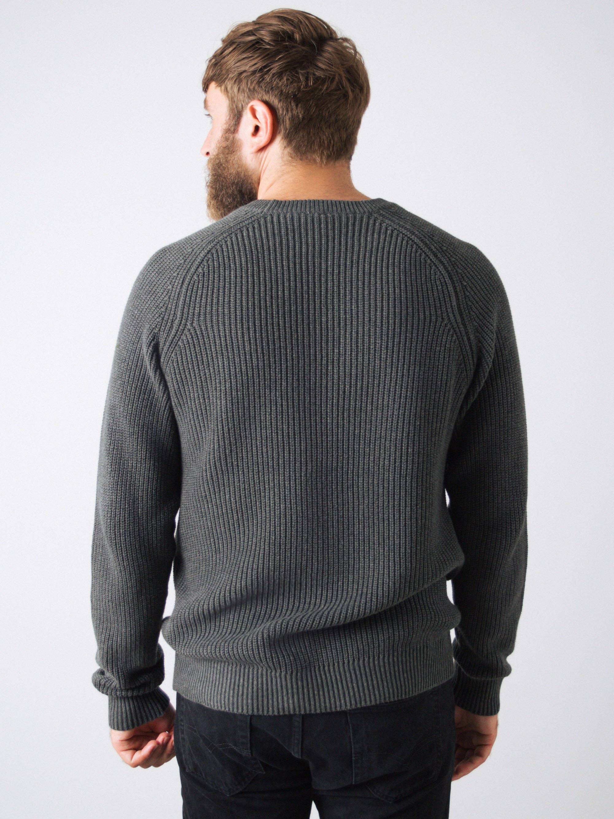 Honest Basics - Wholesale Knit Sweater - Men's - Heavy Knit Jumper Men25