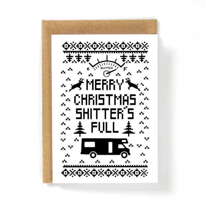 Merry Christmas Vacation Filmkarte für den Großhandel von HotAvocado.com