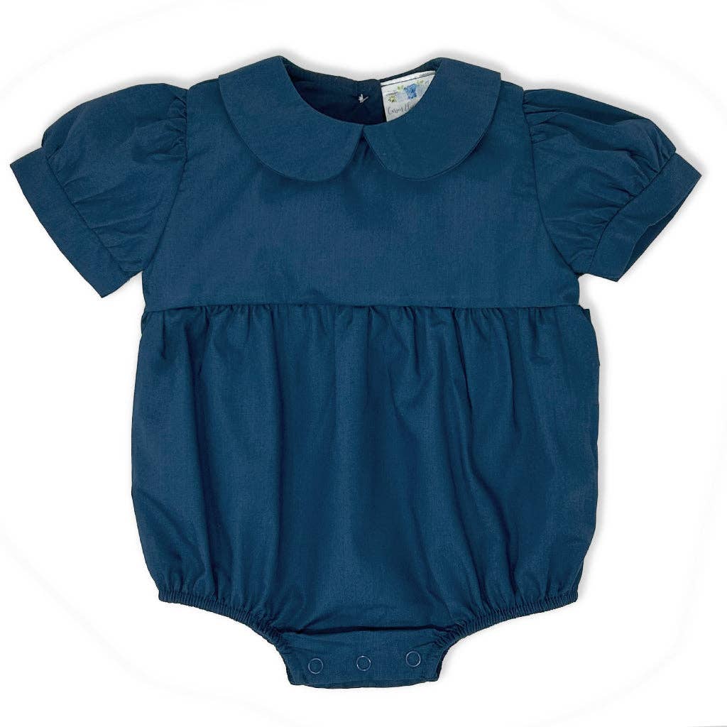 Carson Elizabeth Kids - Wholesale Bodysuit (Non-Footed) - Baby - Girls Navy Bubble0