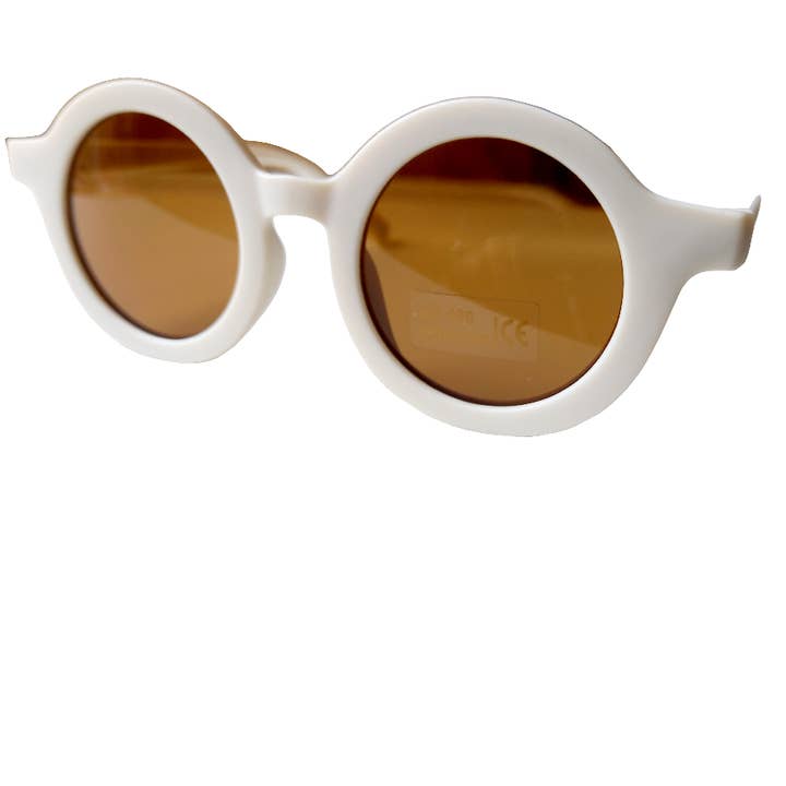 Happy by Lies - Wholesale Sunglasses - Kids - Kinderzonnebril retro cream |zonnebril