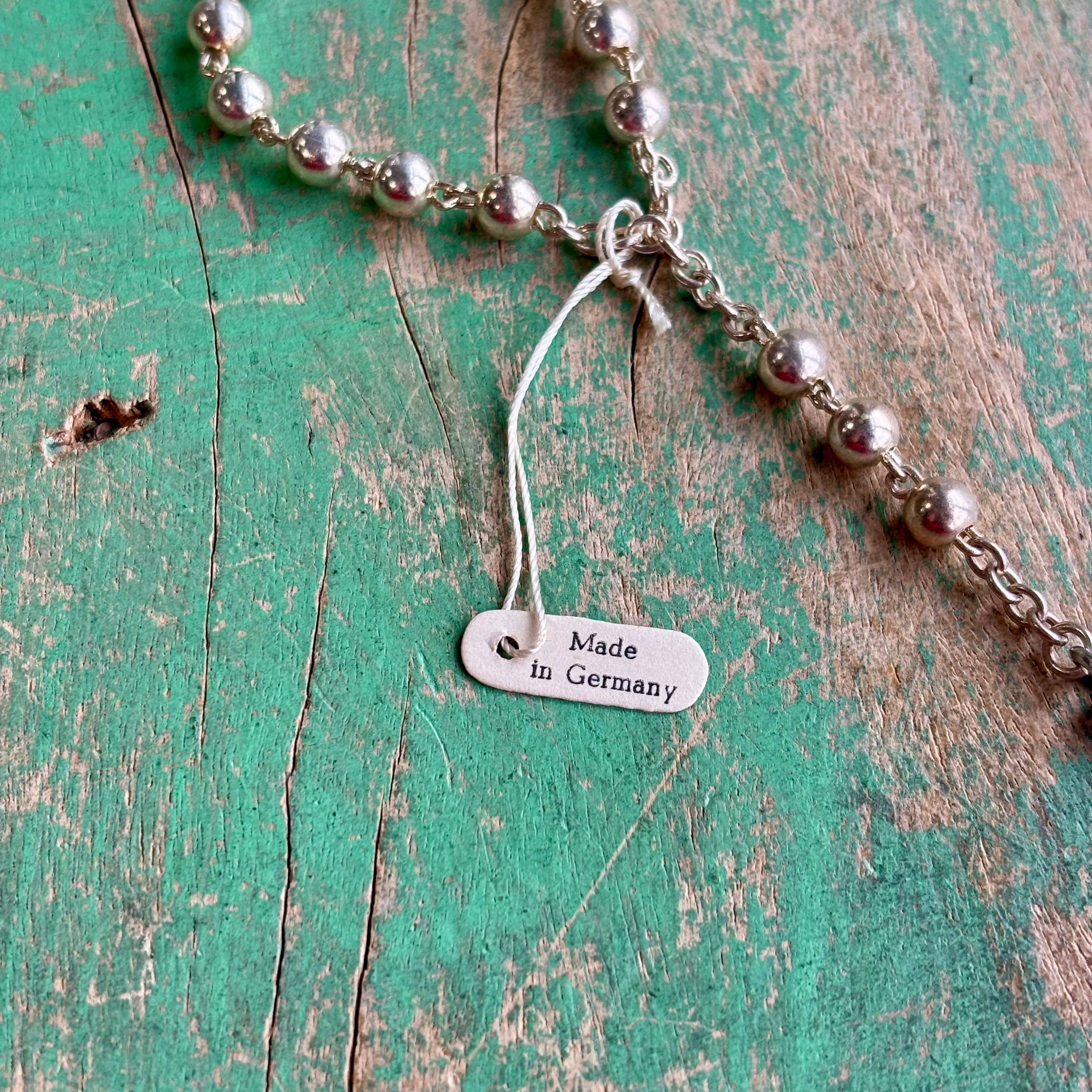 Love and Honor Jesus LLC - Vente Collier de prière en perles - Souvenir vintage inspiré du chapelet2
