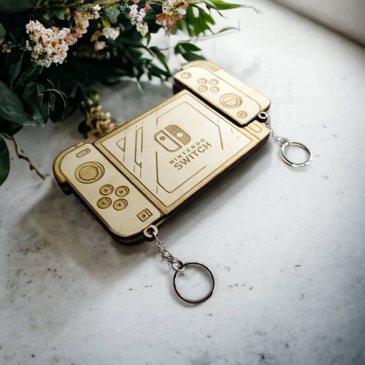 Studio Rima - Venta al por mayor Llavero - Unisex - Llavero magnético de pared para Nintendo Switch, soporte para llavero